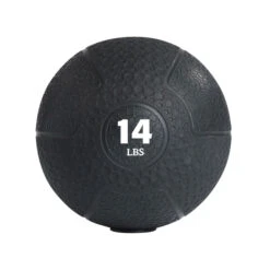 Aeromat Elite Wall Ball, 14 Pounds, Black