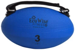 EcoWise Slim Weight Ball, 3 Pounds, Blue Dahlia