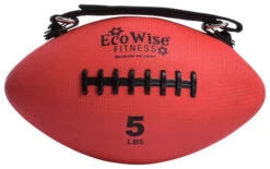 EcoWise Slim Weight Ball, 5 Pounds, Pomegranate