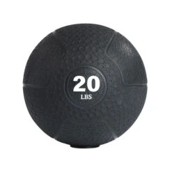 Aeromat Elite Wall Ball, 20 Pounds, Black