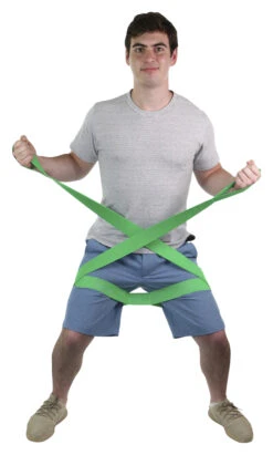 CanDo Multi-Grip Exerciser, 6 Feet, Medium, Green -Fitness Equipment 2041082 B ecommfullsize