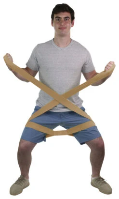 CanDo Multi-Grip Exerciser, 6 Feet, XX-Light, Tan -Fitness Equipment 2041086 B ecommfullsize