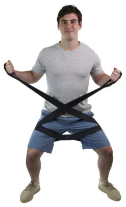 CanDo Multi-Grip Exerciser, 6 Feet, X-Heavy, Black -Fitness Equipment 2041088 B ecommfullsize