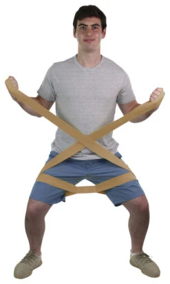 CanDo Multi-Grip Exerciser, 90 Foot Roll, XX-Light, Tan -Fitness Equipment 2041096 B ecommfullsize