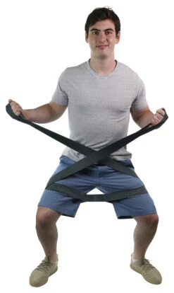 CanDo Multi-Grip Exerciser, 6 Feet, XX-Heavy, Silver -Fitness Equipment 2041098 B ecommfullsize