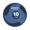 Aeromat Deluxe Medicine Ball, 10 Pounds, Black And Blue -Fitness Equipment 2041213 A ecommfullsize