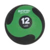 Aeromat Deluxe Medicine Ball, 12 Pounds, Black And Green -Fitness Equipment 2041215 A ecommfullsize