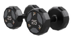 Power System Urethane Dumbbells, Pair, 25 Pounds