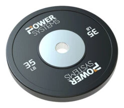 Power Systems Training Plate, 35 Pounds, Black