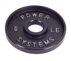 Power Systems Pro Olympic Plate, 5 Pounds, Each