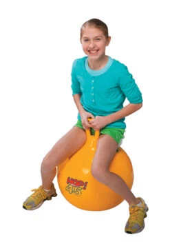 Gymnic Junior Hop 45 Spring Ball, Yellow